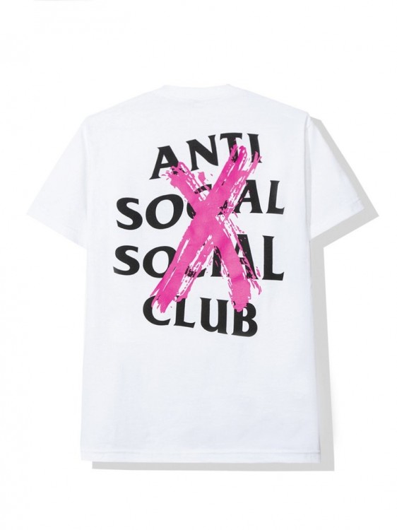 ANTI SOCIAL SOCIAL CLUB キャンセルロゴ Tシャツ (ホワイト) | アンチ ...